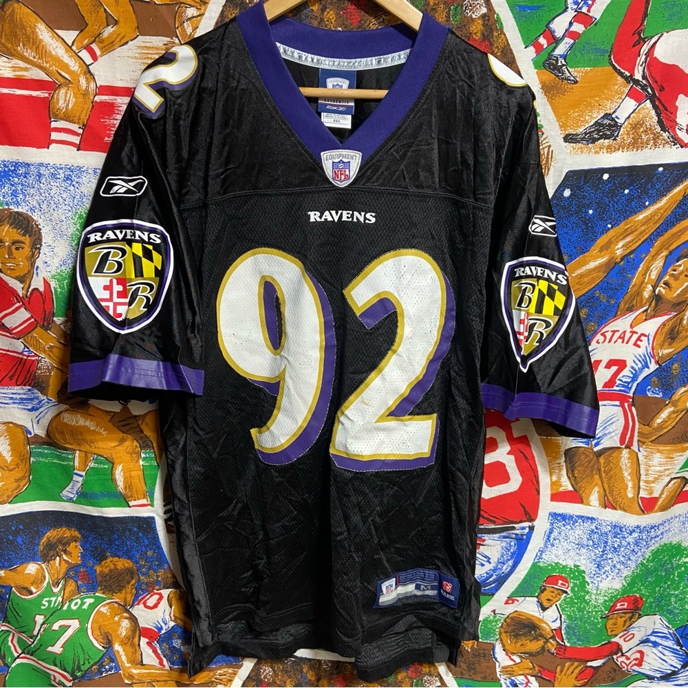 Reebok Baltimore Ravens Haloti Ngata Black Jersey